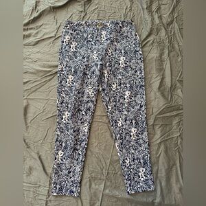 Lilly Pulitzer Corso Pants Size 12 Minor Defect
